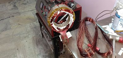 32 Slot Exhaust fan Motor Winding Data | Big Size Exhaust Fan Motor Winding Data.