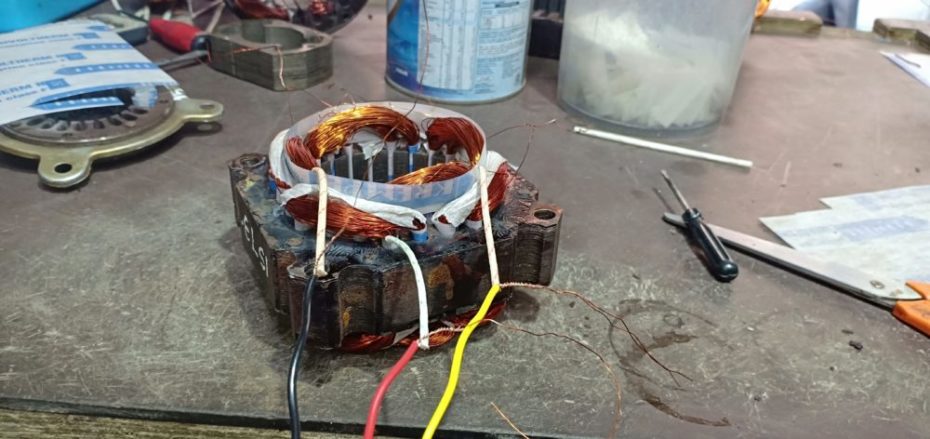 Motor Winding Connection.