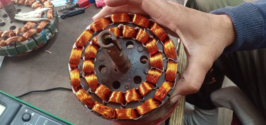 fan bearing replacement