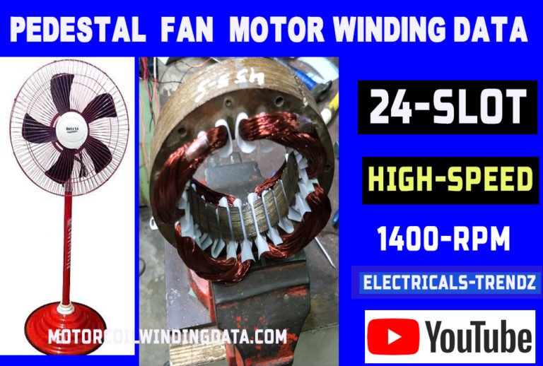 Pedestal fan Winding data » farata fan motor winding data. Motor winding