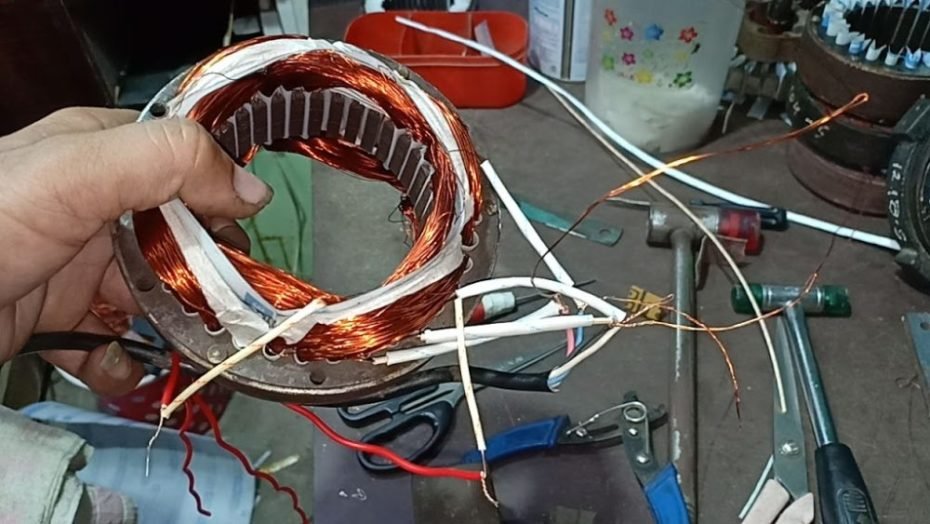 multi speed cooler motor connection