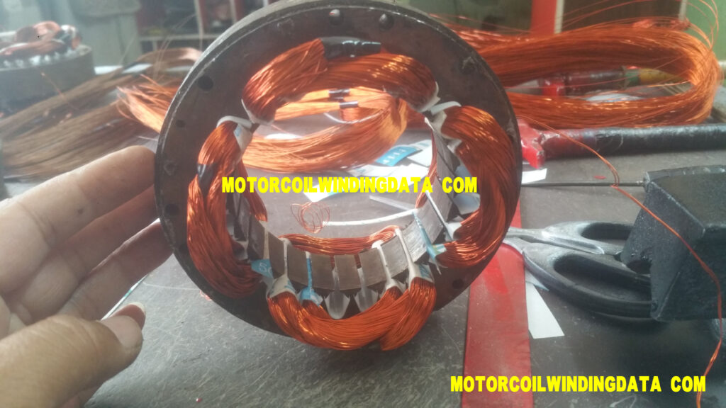 Three Speed Cooler Fan Motor Aluminum wire winding data