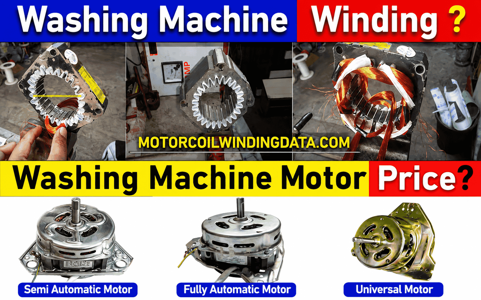 Washing Machine Winding Washing Machine Motor Price.