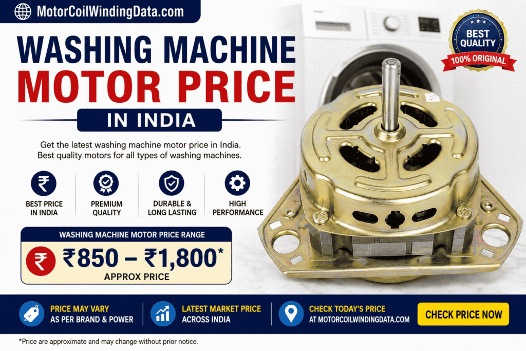 Washing Machine Winding | Washing Machine Motor Price. 9 What Is The Washing Machine Motor Price?