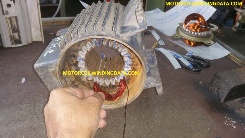 1 Hp Motor Winding Data?