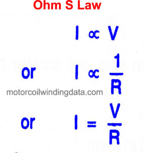 ohm motorcoilwindingdata