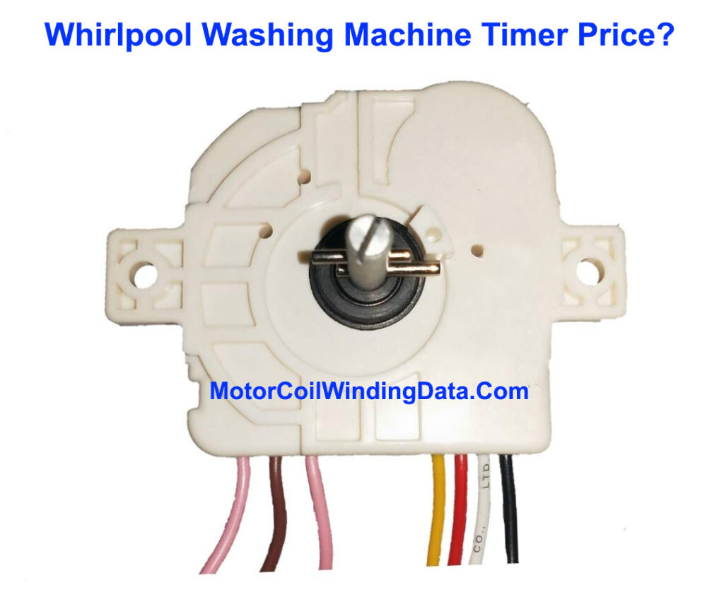 Whirlpool Washing Machine Timer Price?